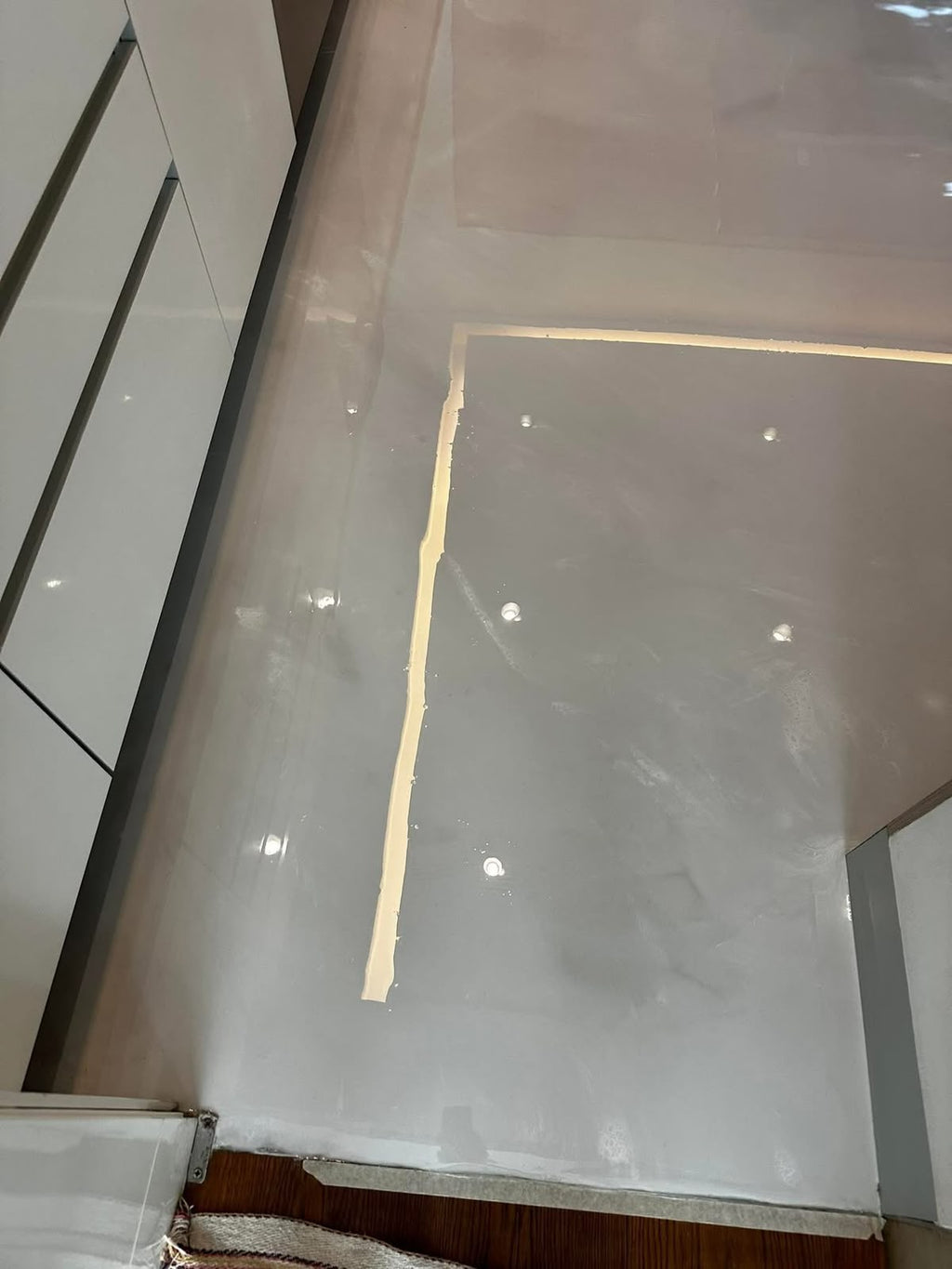 Piso Epoxico Aperlado